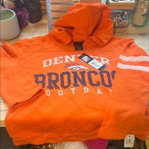 Denver Broncos Kids Orange Hoodie